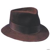 Fedora Dlx Brown Med