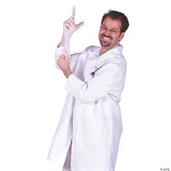 Lab Coat Harry Fingerman Costume