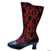 Spooky Red Boots