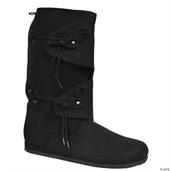 Renaissance Black Tall Boots