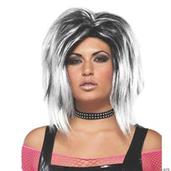 Rock Longer White Wig
