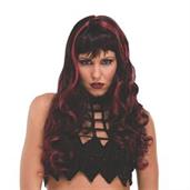 Witch Craft Black/Burgundy Wig