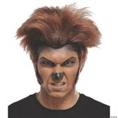 Wolfman Dark Brown Brown Wig