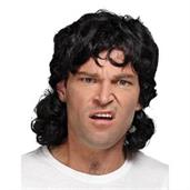 Mullet Black Wig