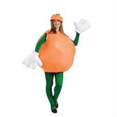 Orange  Smock Style Adult Costume