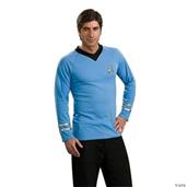 Star Trek Classic Blue Shirt Costume