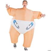 Inflat Costume-Big Baby Adult