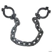 Chain W Handcuffs Decoration