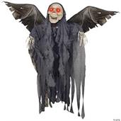 Animated Winged Reaper Decoration