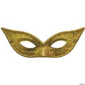 Lame Gold Harlequin Mask