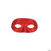 Half Domino Red Mask
