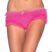 Briefs Ruffle Neon Pink Panty