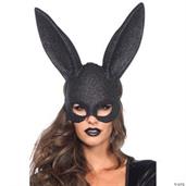 Mask Rabbit Glitter Blk