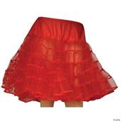 Petticoat Red Knee Length