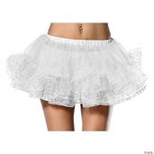 White Petticoat Polkadot