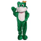 Frog Mascot Adult Costume One Size