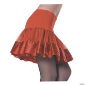Petticoat Red Ribbon Skirt