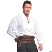 Pirate Shirt White Adult