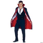 Cape Black-Red Costume
