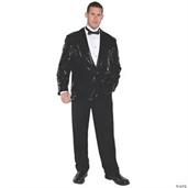 Sequin Jacket Black Adult
