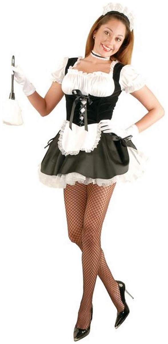 Fi Fi French Maid w/Petticoat Costume