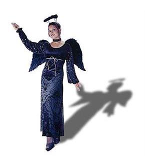 Angel of Night Velvet Adult Costume