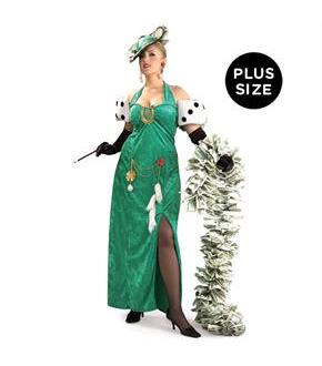 Lady Luck Adult Plus Costume