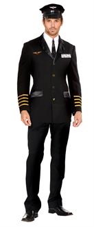 Mile High Pilot Hugh Jorgan Adult Costume