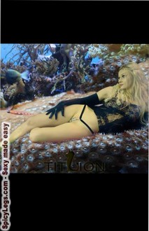 Rhinestone G String Panties Luana-Black